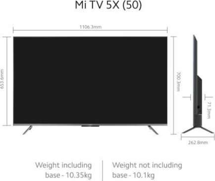 Mi TV 5X 4K LED 50 Inch (127 cm) | Smart TV