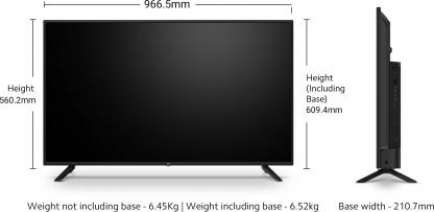 Mi TV 4C 43 inch LED Full HD TV