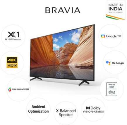 BRAVIA KD-55X80J 4K LED 55 Inch (140 cm) | Smart TV