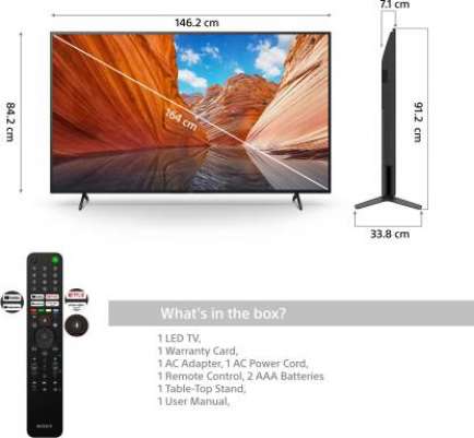 BRAVIA KD-65X80J 65 inch LED 4K TV