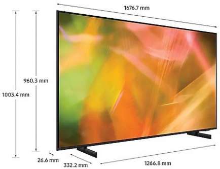 UA75AU8000K 4K LED 75 Inch (190 cm) | Smart TV
