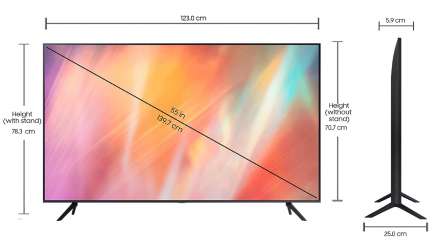 UA55AU7500K 4K LED 55 Inch (140 cm) | Smart TV