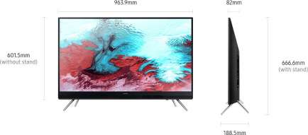 UA43K5300AW Full HD LED 43 Inch (109 cm) | Smart TV