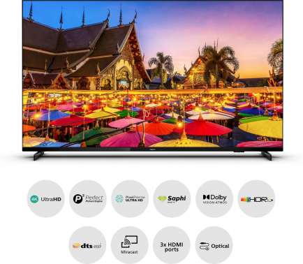 58PUT7605/94 4K LED 58 Inch (147 cm) | Smart TV