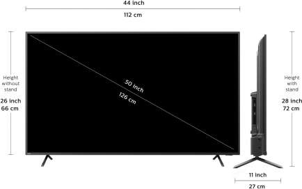 50PUT8215/94 4K LED 50 Inch (127 cm) | Smart TV