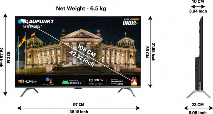 43CSA7070 4K LED 43 Inch (109 cm) | Smart TV