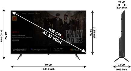 43CAP5022 4K LED 43 Inch (109 cm) | Smart TV