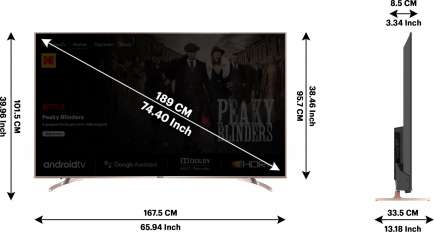 75CA9099 4K LED 75 Inch (190 cm) | Smart TV