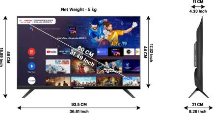 32PATH0011BL HD ready LED 32 Inch (81 cm) | Smart TV