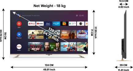 55 OATHPRO 0101 4K LED 55 Inch (140 cm) | Smart TV