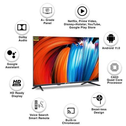 JSW32ASHD HD ready LED 32 Inch (81 cm) | Smart TV