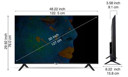JSW50ASUHD 4K LED 50 Inch (127 cm) | Smart TV