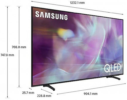 QA55Q60AAK 4K QLED 55 Inch (140 cm) | Smart TV