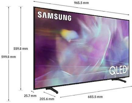 QA43Q60AAK 4K QLED 43 Inch (109 cm) | Smart TV