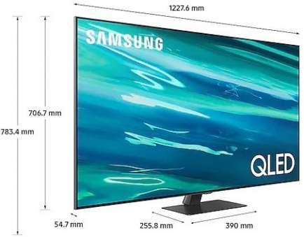 QA55Q80AAK 4K QLED 55 Inch (140 cm) | Smart TV