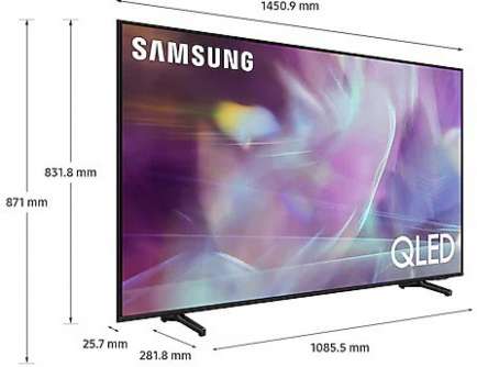 QA65Q60AAK 4K QLED 65 Inch (165 cm) | Smart TV
