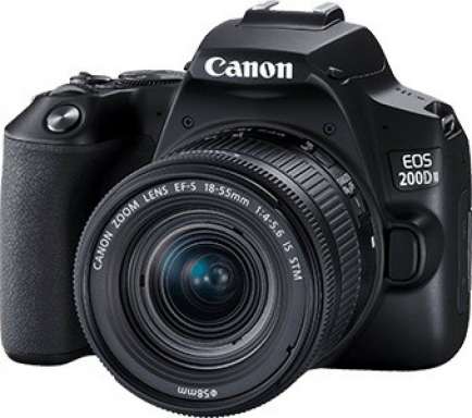 EOS 200D II (EF-S 18-55mm f/4-f/5.6 IS STM Kit Lens) Digital SLR Camera