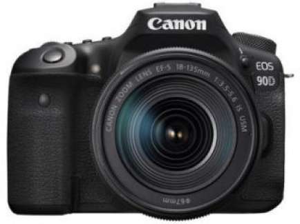 EOS 90D (EF-S 18-135mm f/3.5-f/5.6 IS USM Kit Lens) Digital SLR Camera