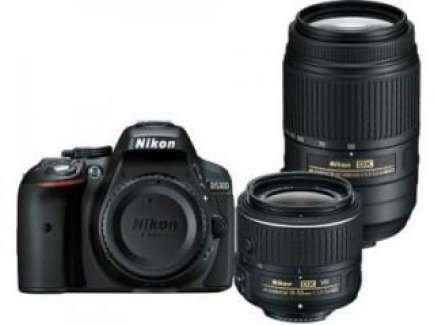 D5300 (AF-S 18-55mm VR II and AF-S 55-300mm VR Kit Lens) Digital SLR Camera