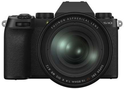 X-S10 (XF 16-80mm f/4 R OIS WR Lens) Mirrorless Camera