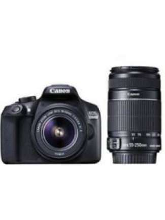 EOS 1300D Double Zoom (EF-S 18-55mm f/3.5-f/5.6 IS II and EF-S 55-250mm f/4-f/5.6 IS II Dual Kit Lens) Digital SLR Camera