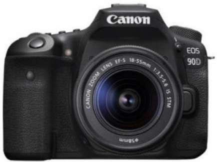 EOS 90D (EF-S 18-55mm f/3.5-f/5.6 IS STM Kit Lens) Digital SLR Camera