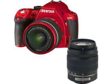 K-50 Double (DA 18 - 55 mm f/3.5 - f/5.6 AL WR and DA 50 - 200 mm f/4-f/5.6 ED WR Kit Lens) Digital SLR Camera