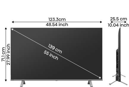 55C350LP 4K LED 55 Inch (140 cm) | Smart TV