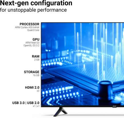 I Series AR55AR2851UDFL 4K LED 55 Inch (140 cm) | Smart TV