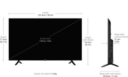 I Series AR55AR2851UDFL 4K LED 55 Inch (140 cm) | Smart TV