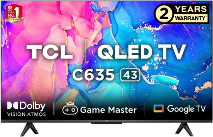 43C635 Full HD QLED 43 Inch (109 cm) | Smart TV