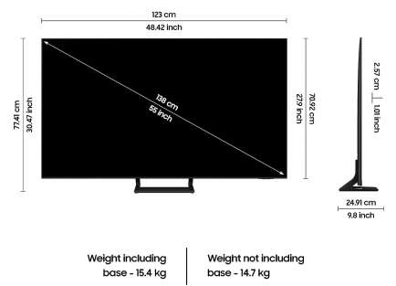 UA55BU8570U 4K LED 55 Inch (140 cm) | Smart TV