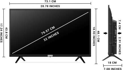32F53 32 inch LED HD-Ready TV