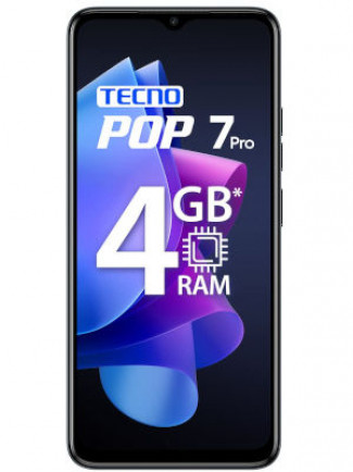 Tecno Pop 7 Pro 2 GB RAM 64 GB Storage Black