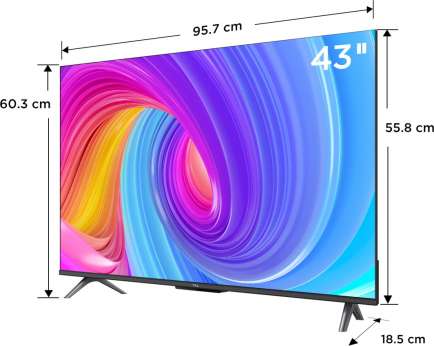 43T6G 4K QLED 43 Inch (109 cm) | Smart TV