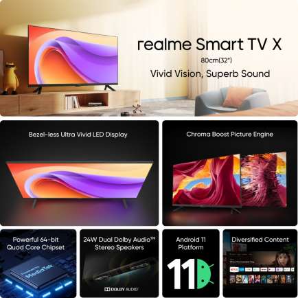 Smart TV X HD ready 32 Inch (81 cm) LED TV