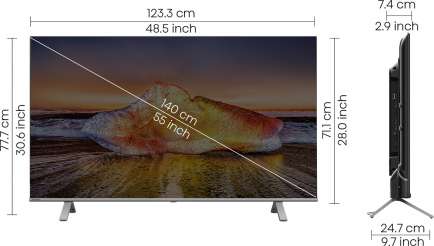 55C350MP 4K LED 55 Inch (140 cm) | Smart TV