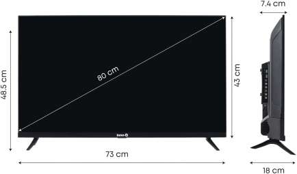 32FS-ULTRA-R HD ready LED 32 Inch (81 cm) | Smart TV