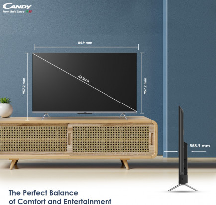 CA43U50LED 4K LED 43 Inch (109 cm) | Smart TV