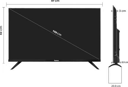 DY-LD43U0S 4K LED 43 Inch (109 cm) | Smart TV