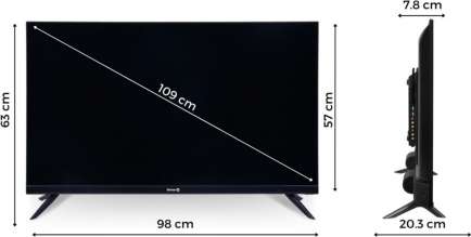 Frameless IN43-FSBDLX Full HD LED 43 Inch (109 cm) | Smart TV
