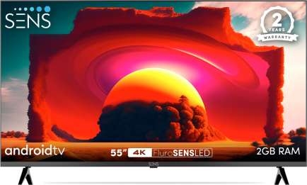Pikaso SENS55WASUHD 4K LED 55 Inch (140 cm) | Smart TV
