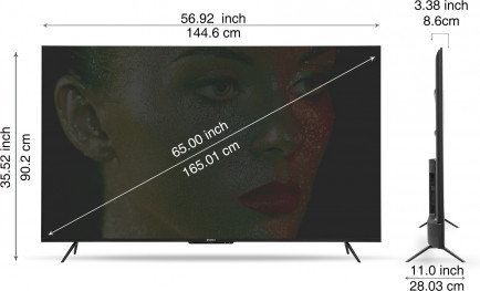 JSW65ASUHDFF 4K LED 65 Inch (165 cm) | Smart TV