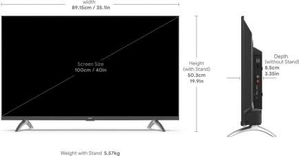 P Series AR40AR2841FDFL Full HD LED 40 Inch (102 cm) | Smart TV