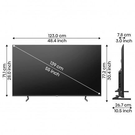 55U7H 4K QLED 55 Inch (140 cm) | Smart TV