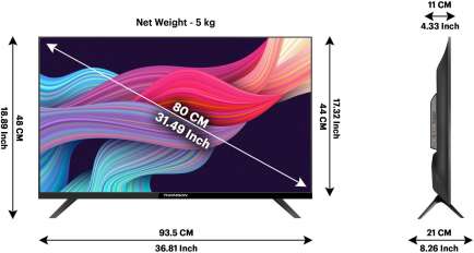 32ALPHA007BL HD ready LED 32 Inch (81 cm) | Smart TV