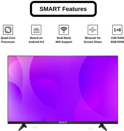 A-4300S/F Full HD LED 43 Inch (109 cm) | Smart TV