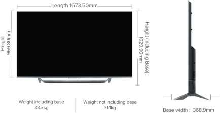 Mi TV Q1 4K QLED 75 Inch (190 cm) | Smart TV