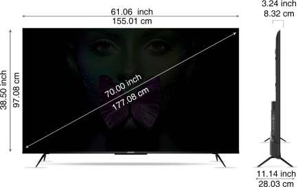 JSW70GSUHDFF 4K LED 70 Inch (178 cm) | Smart TV