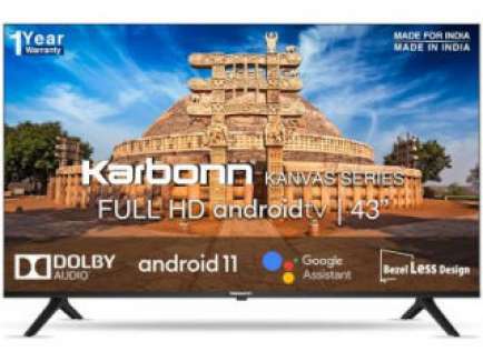 Kanvas Series (KJS43ASFHD) Full HD LED 43 Inch (109 cm) | Smart TV